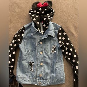 Mickey and Minnie girl’s jean jacket